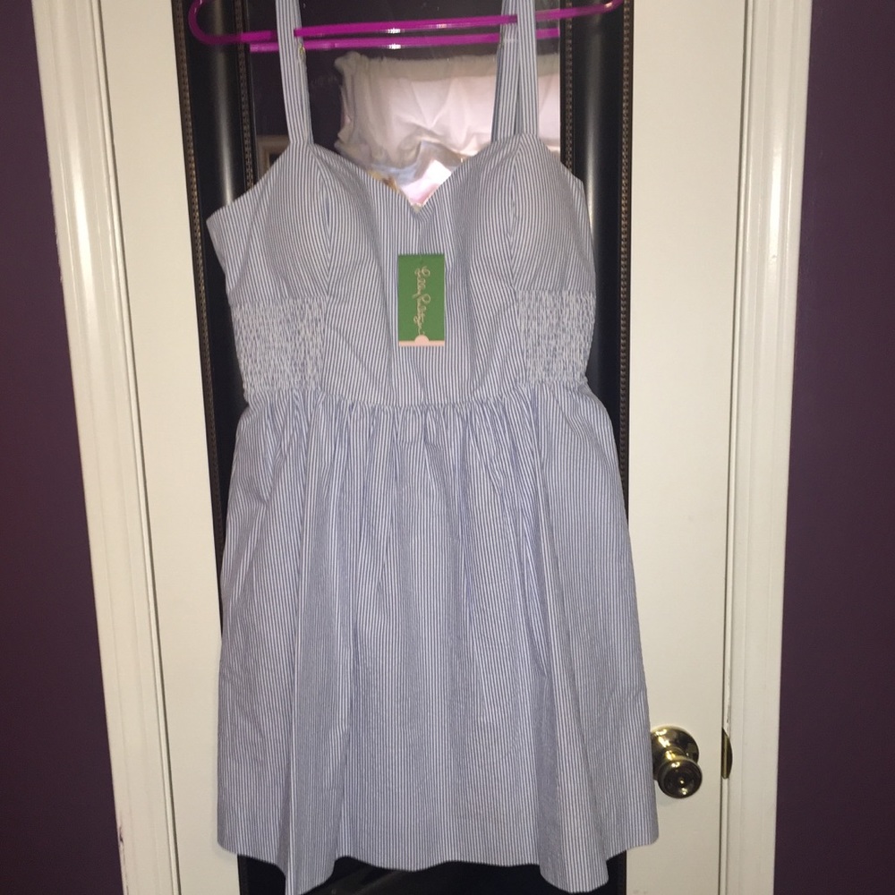NWT Lilly Pulitzer Seersucker dress- size 12